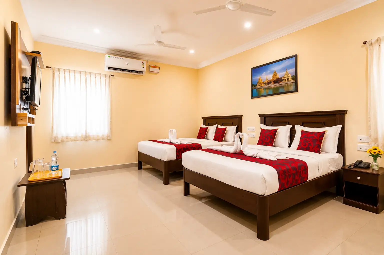 2 Bed AC Room
